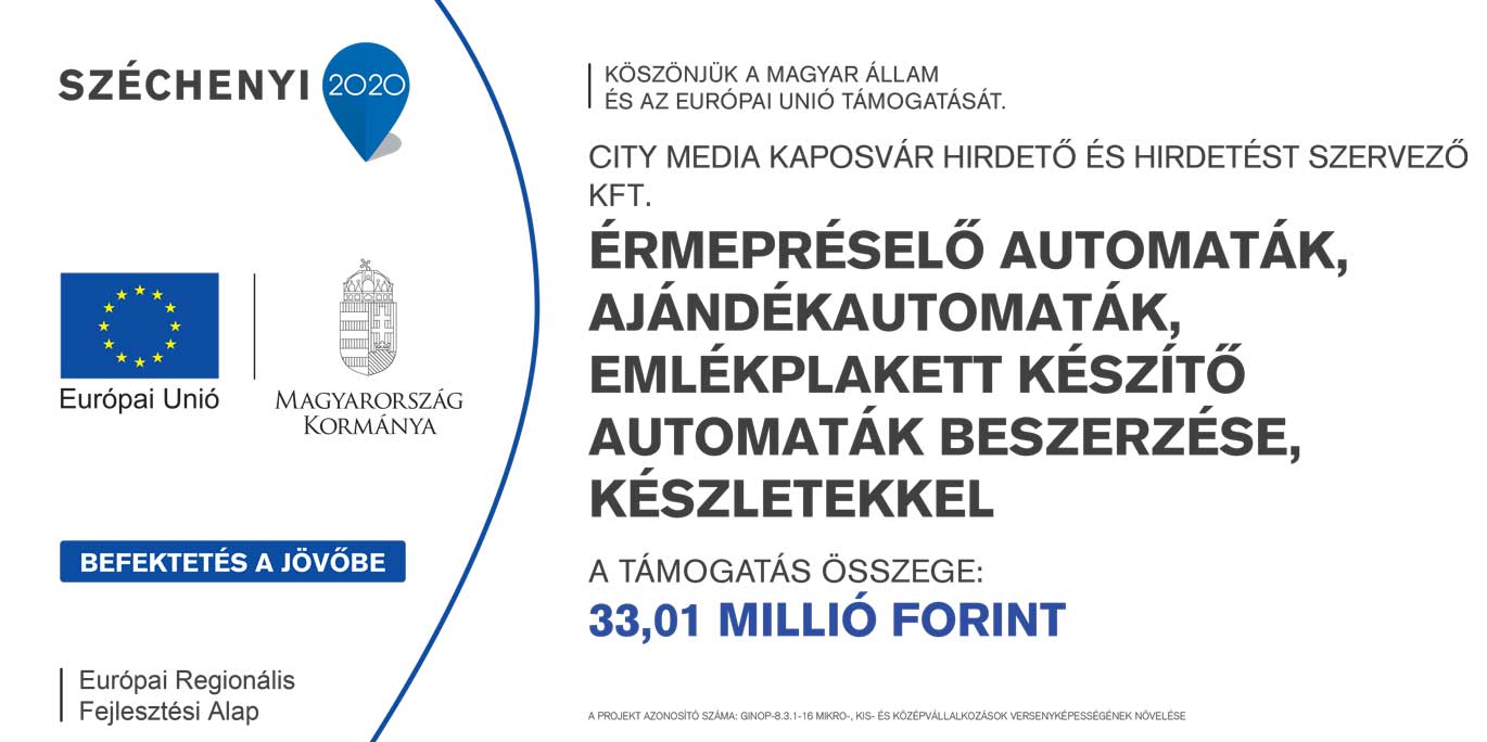City media Kaposvár Kft. támogatás uniós